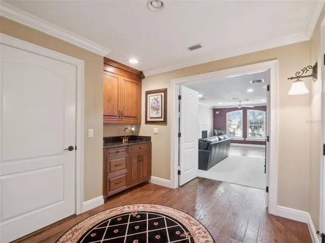 a bathroom with a shower and a sink