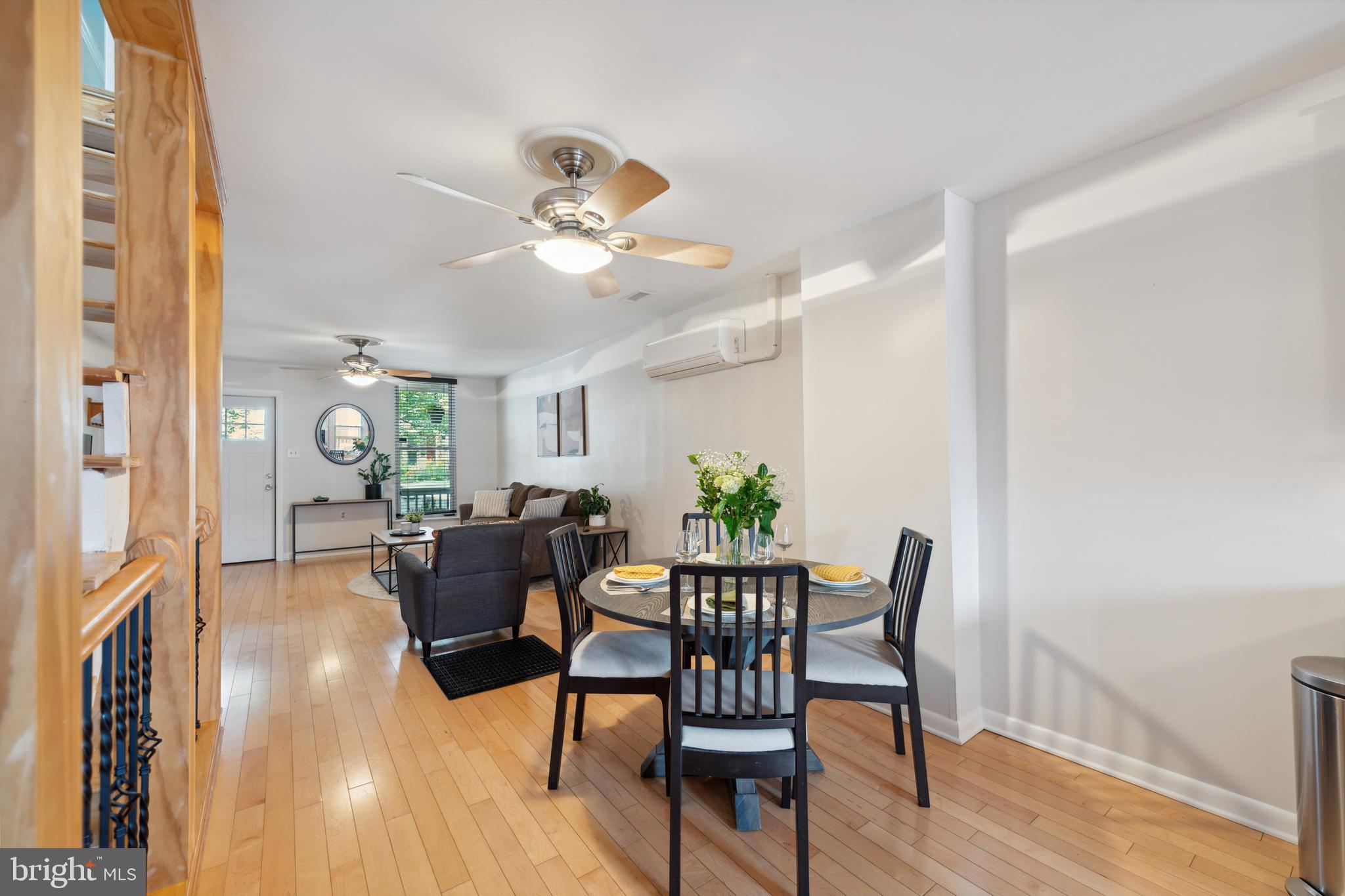 3461 Keswick Road Baltimore, MD 21211 - Photo 11 of 25 a view of a dining room with furniture window and wooden floor