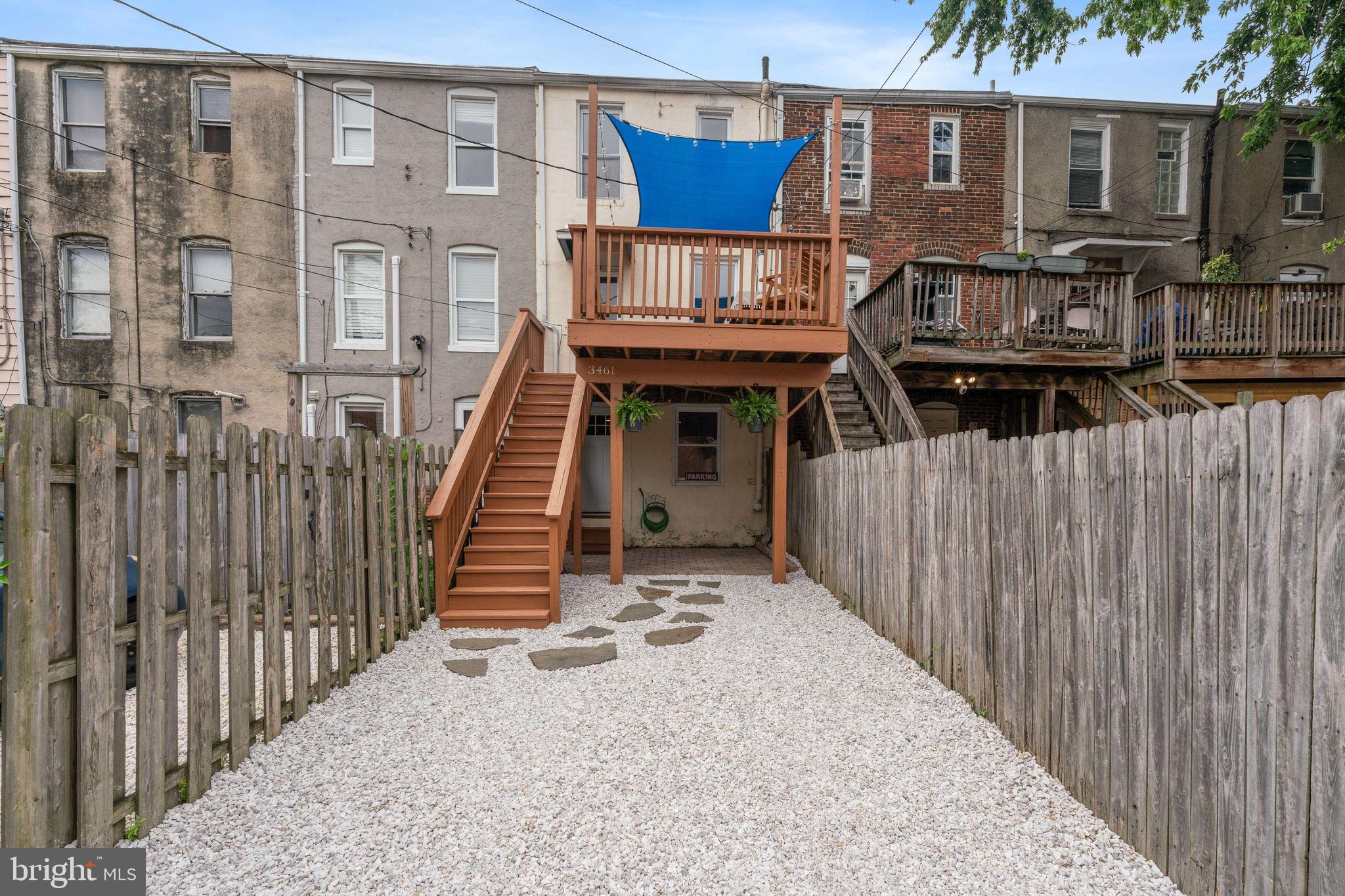 3461 Keswick Road Baltimore, MD 21211 - Photo 25 of 25 a view of a house with wooden fence