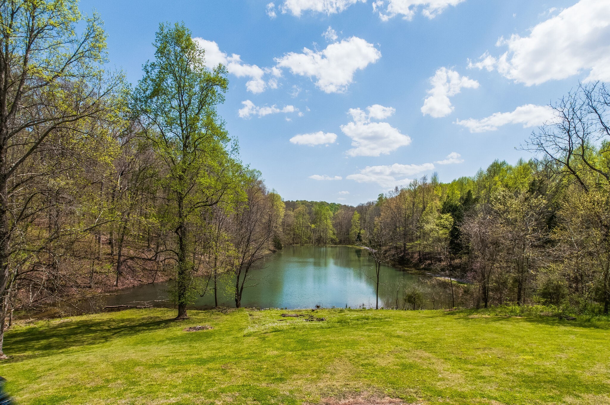 865 Sam Vineyard Road Dickson, TN 37055 - Photo 3 of 42 a view of a lake with a yard