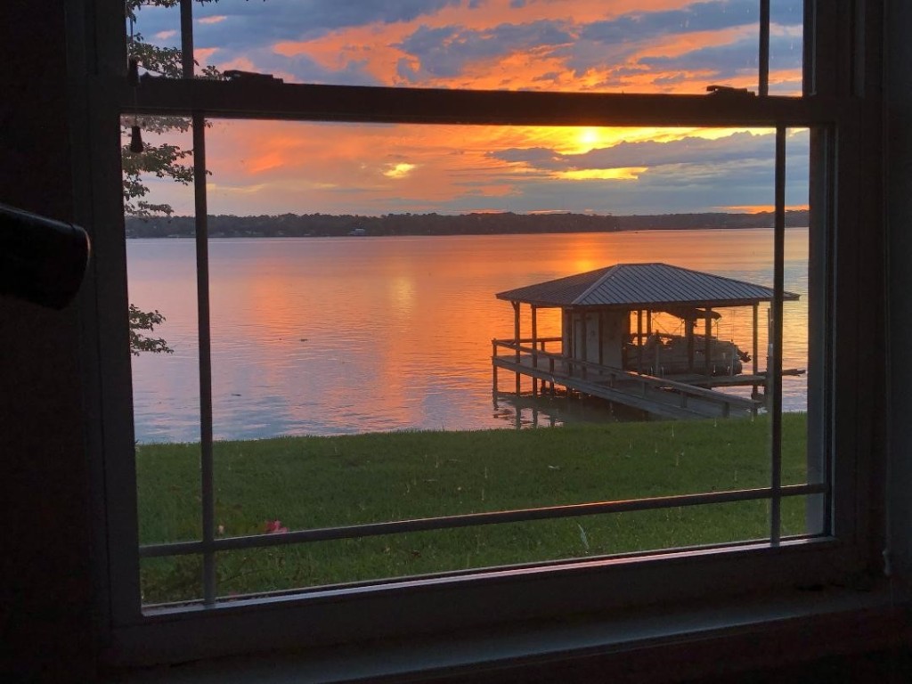 191 Beth Circle Huntsville, TX 77320 - Photo 19 of 50 a view of a lake from a window