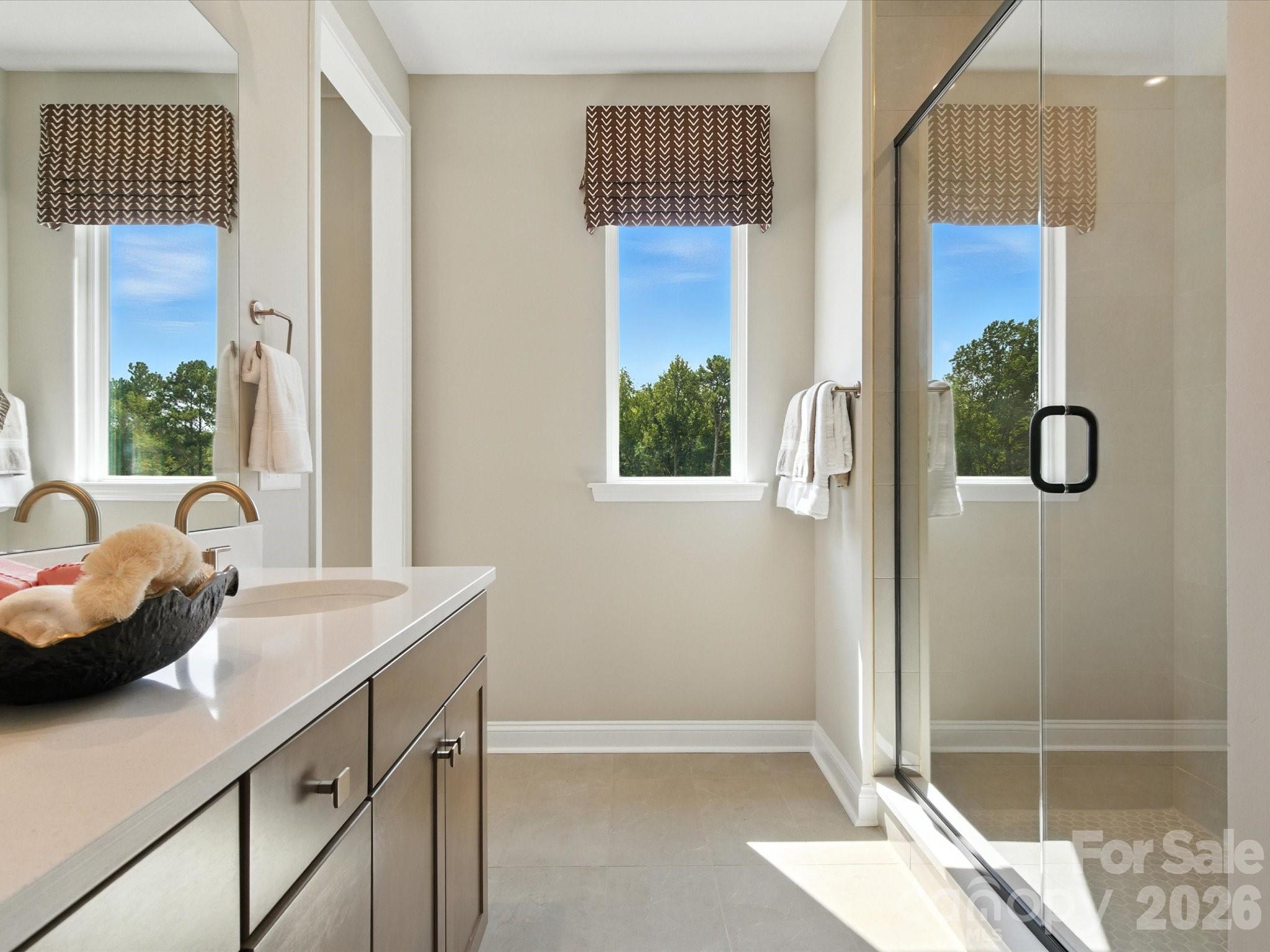 412 Nash Street Fort Mill, SC 29715 - Photo 19 of 21 a bathroom with a tub shower and sink