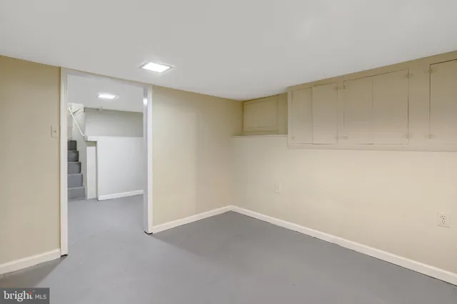 a view of empty room