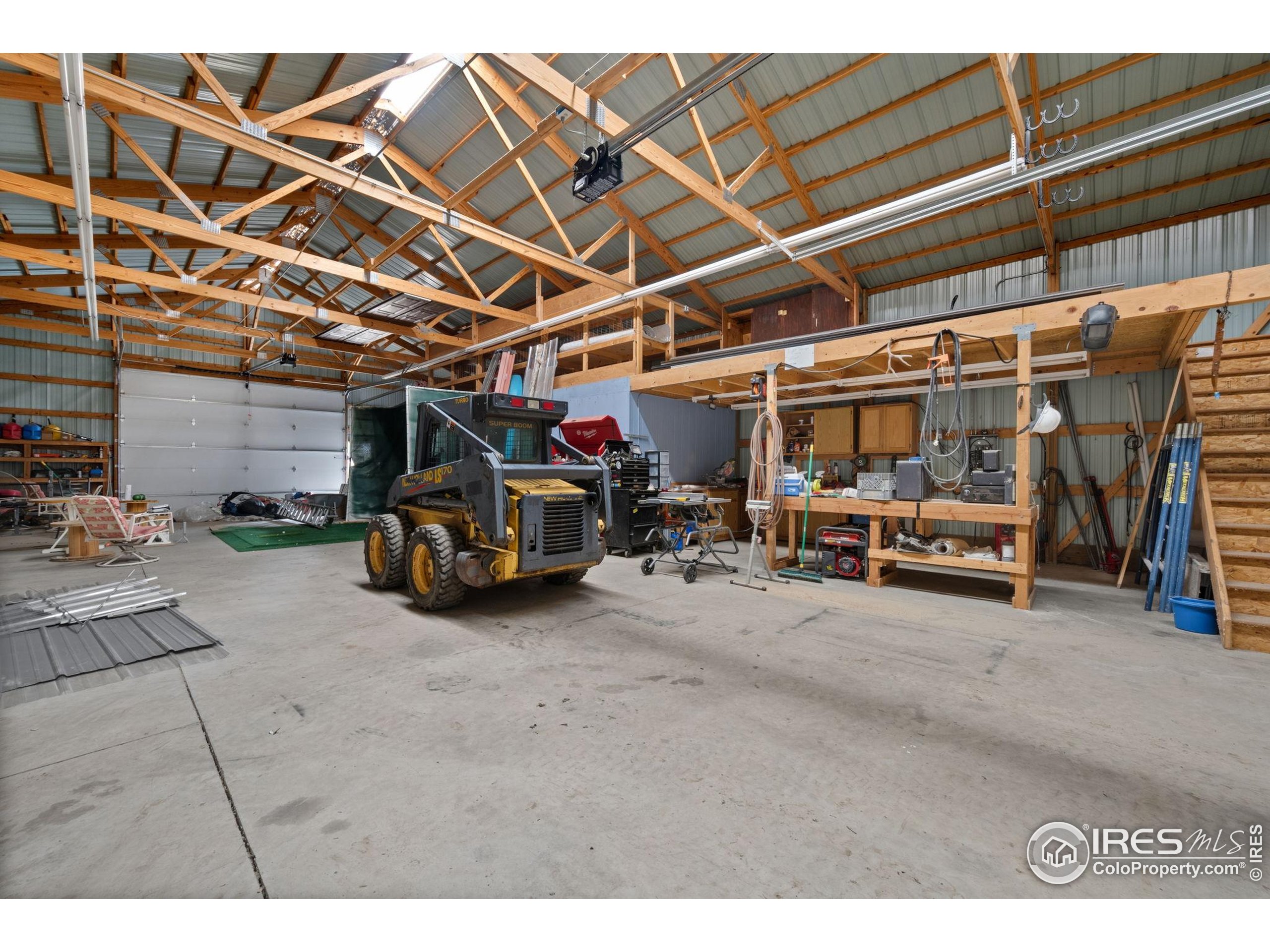 269 Cox Court Bellvue, CO 80512 - Photo 38 of 47 a view of parking garage with cars