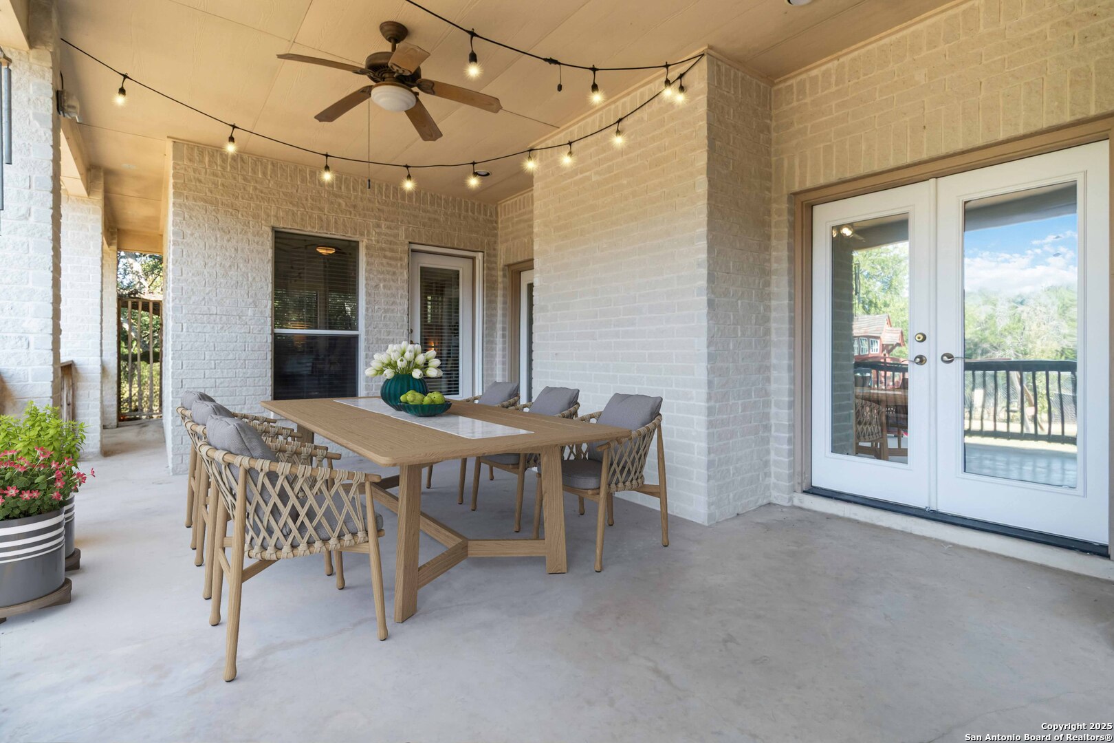 339 Long Meadow Spring Branch, TX 78070 - Photo 41 of 53 a dining room with furniture and window
