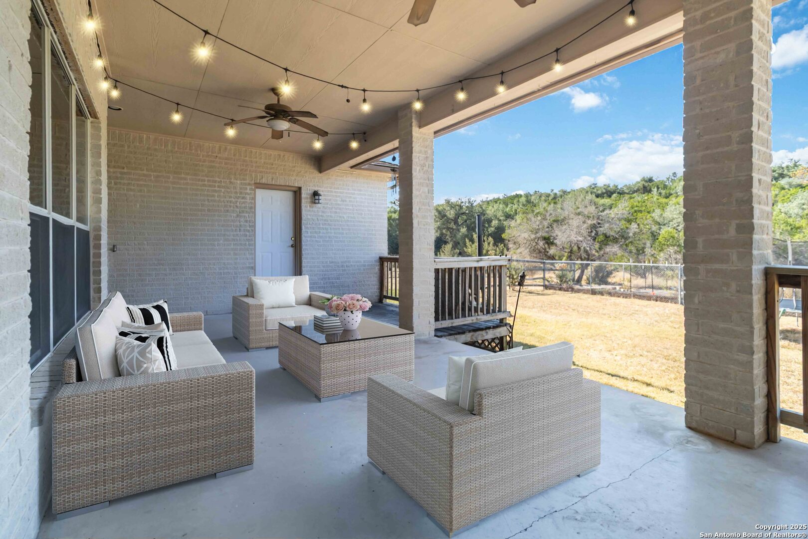 339 Long Meadow Spring Branch, TX 78070 - Photo 43 of 53 a living room with furniture and a large window