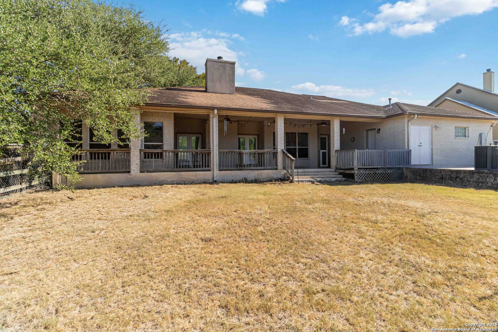 339 Long Meadow Spring Branch, TX 78070 - Photo 46 of 53 a front view of a house with a yard