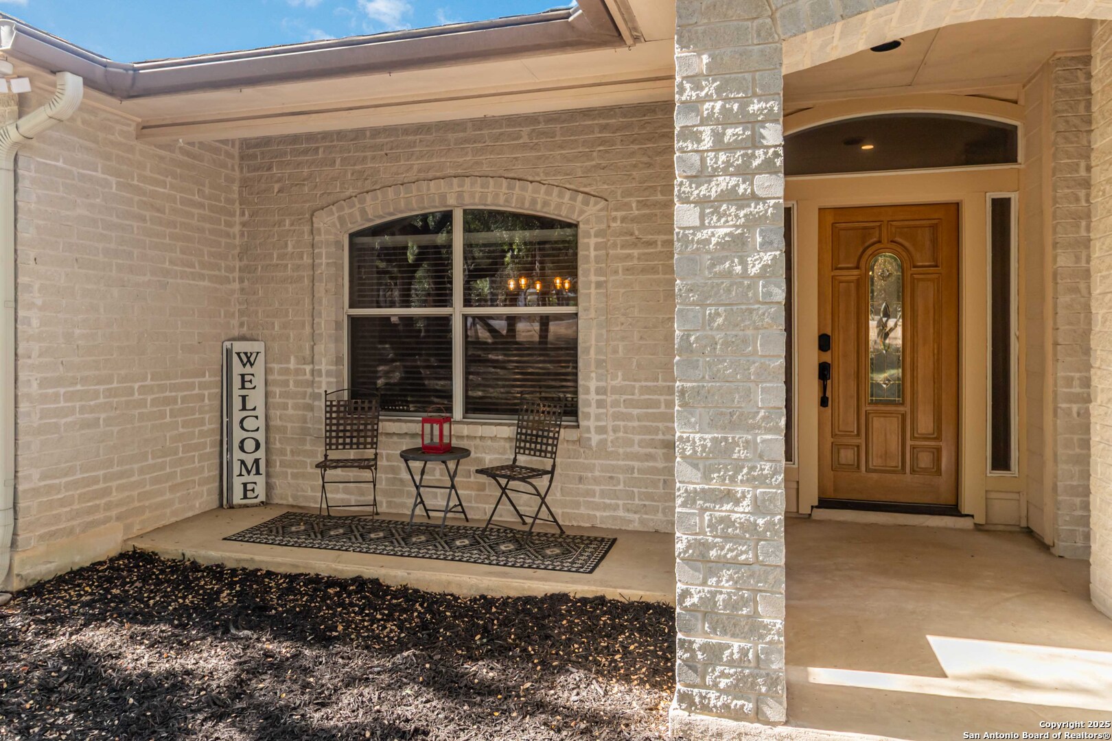 339 Long Meadow Spring Branch, TX 78070 - Photo 8 of 53 a front view of a house with a yard