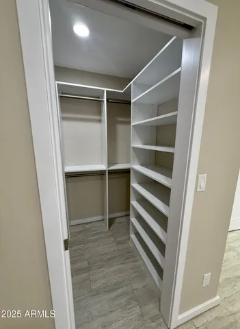 a view of closet