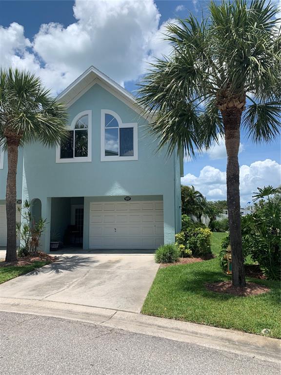 Great end unit with a water view.