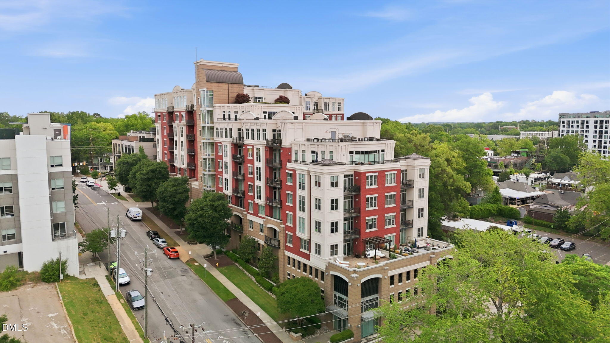 618 North Boylan Avenue, Unit 718 Raleigh, NC 27603 - Photo 1 of 38 a view of a city with tall buildings