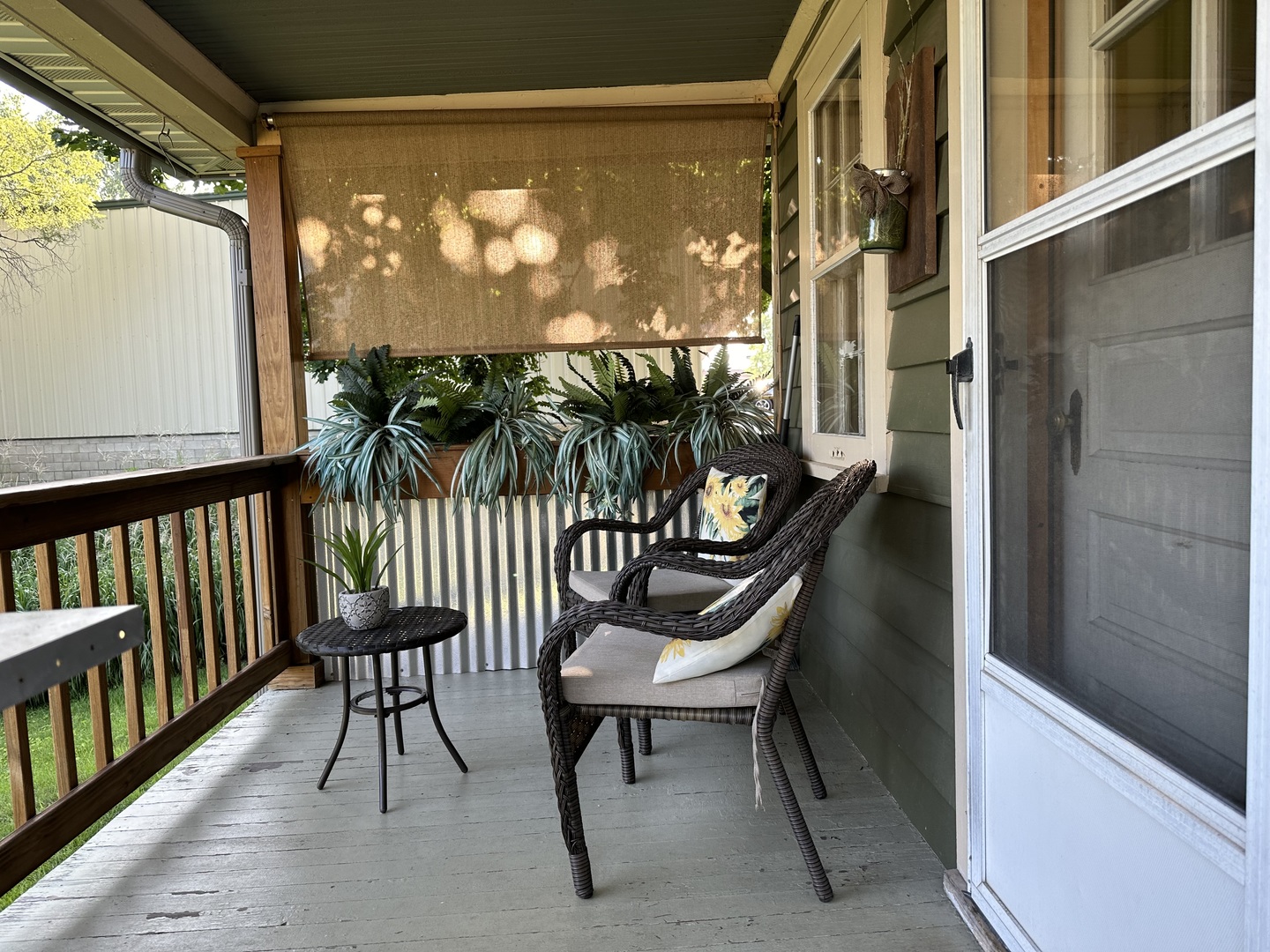 15445 Lincoln Road Morrison, IL 61270 - Photo 17 of 29 a view of a chairs and table in the balcony