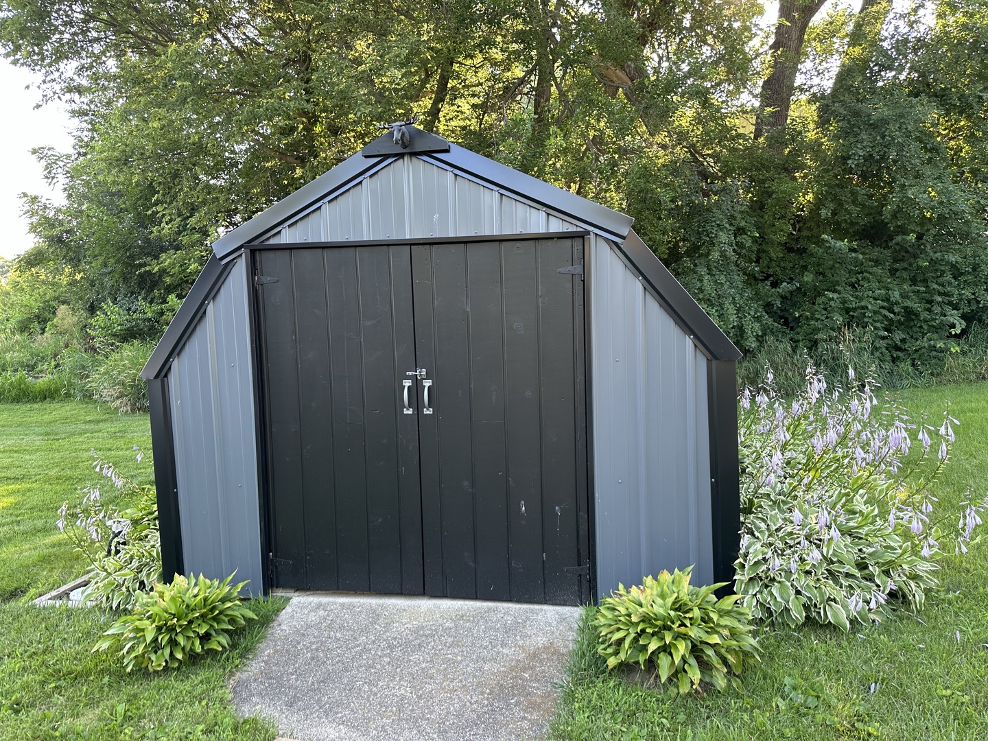 15445 Lincoln Road Morrison, IL 61270 - Photo 22 of 29 a backyard of a house with lots of green space