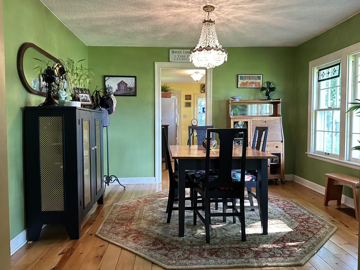 15445 Lincoln Road Morrison, IL 61270 - Photo 6 of 29 a view of a dining room with furniture window and wooden floor