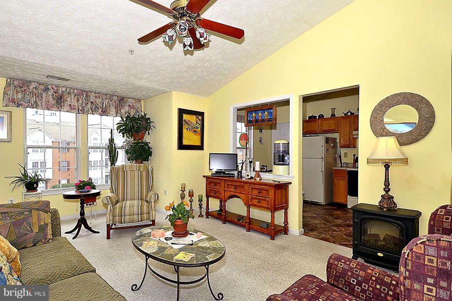 2445 Blue Spring Court, Unit 301 Odenton, MD 21113 - Photo 11 of 30 Sunny Vaulted Living Room