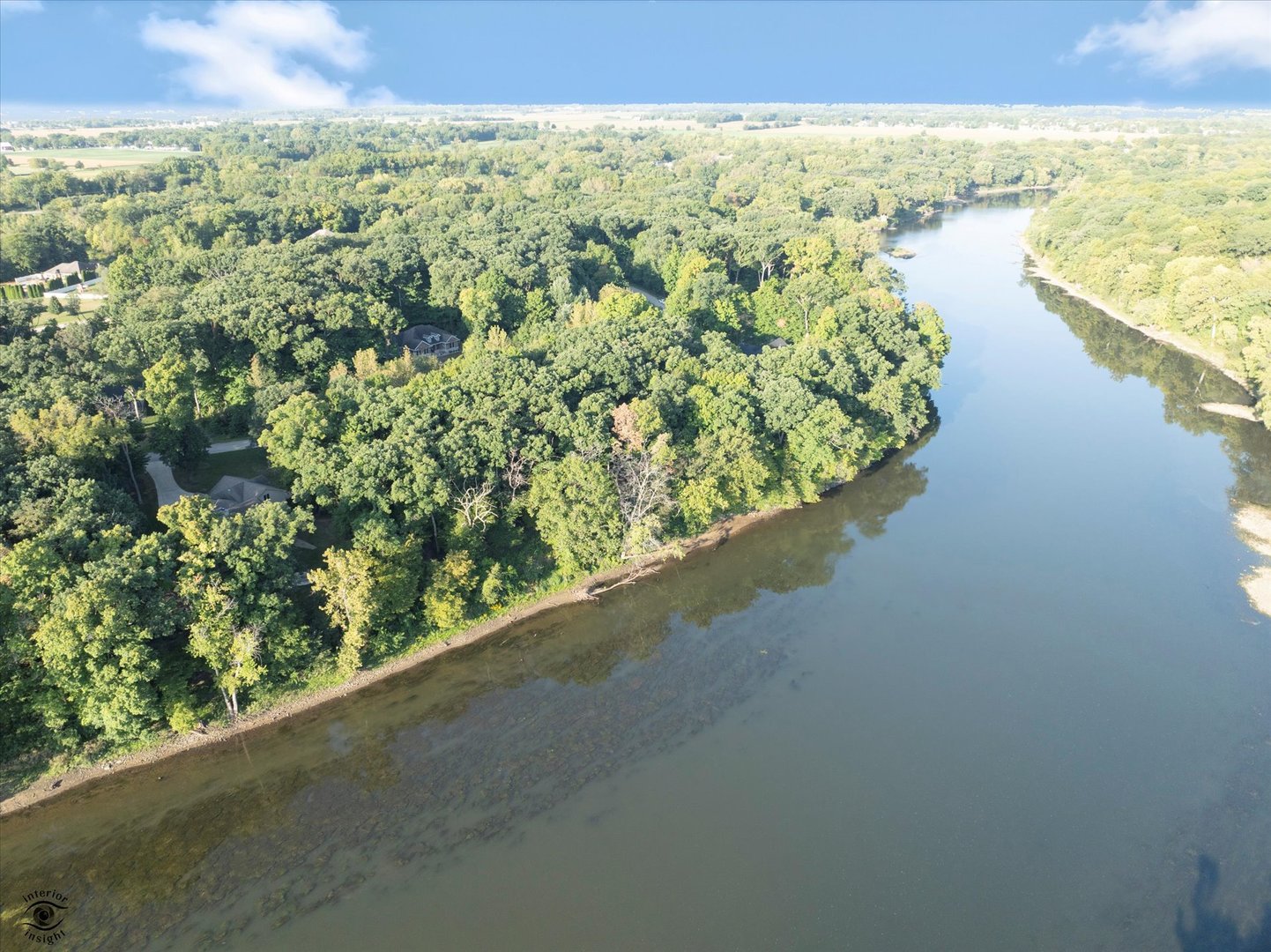 1785 Indian Trail Kankakee, IL 60901 - Photo 15 of 17 a view of a lake from a balcony