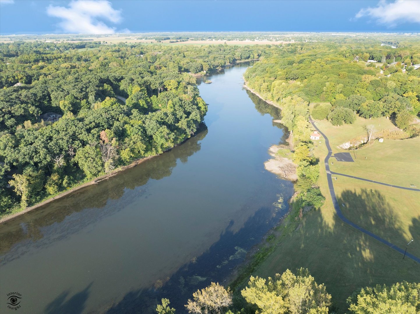 1785 Indian Trail Kankakee, IL 60901 - Photo 16 of 17 a view of a lake with a lake in the background
