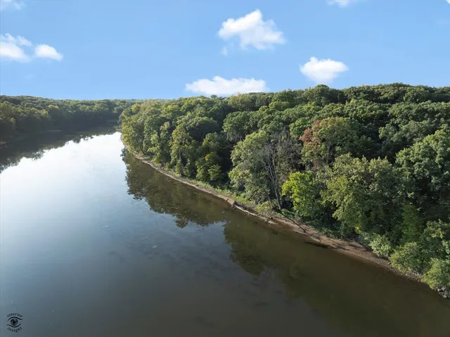 a view of a lake from a balcony