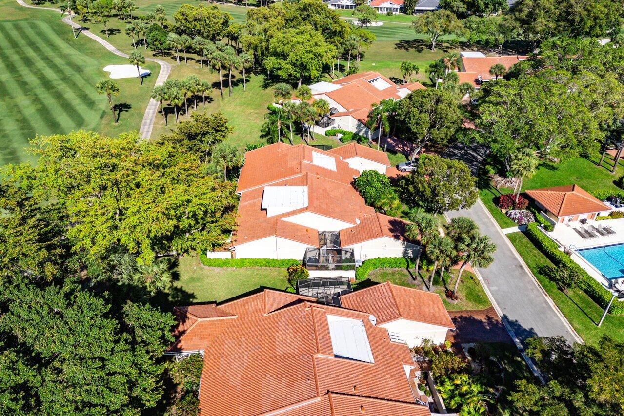 19 Glens Drive West Boynton Beach, FL 33436 - Photo 46 of 69 an aerial view of residential houses with outdoor space and street view