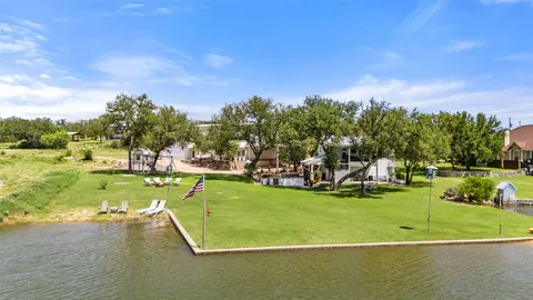a view of a golf course with a park
