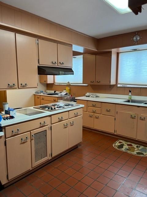 131 Stockton Avenue Uniontown, PA 15401 - Photo 2 of 14 a kitchen with a sink window and cabinets