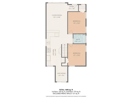 a picture of a bench in a building