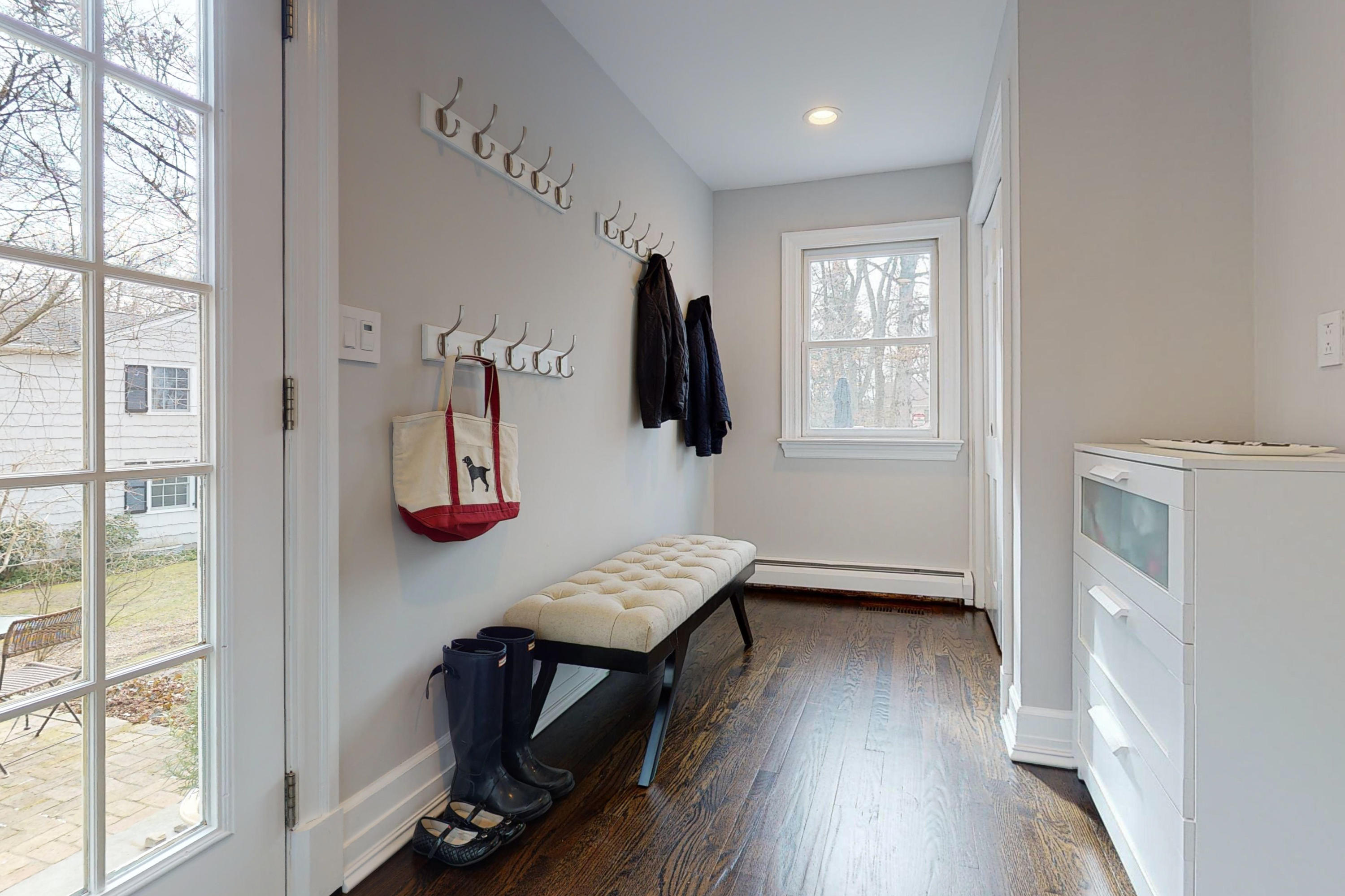 16 Barringer Road Darien, CT 06820 - Photo 24 of 43 a view of room with window and wooden floor