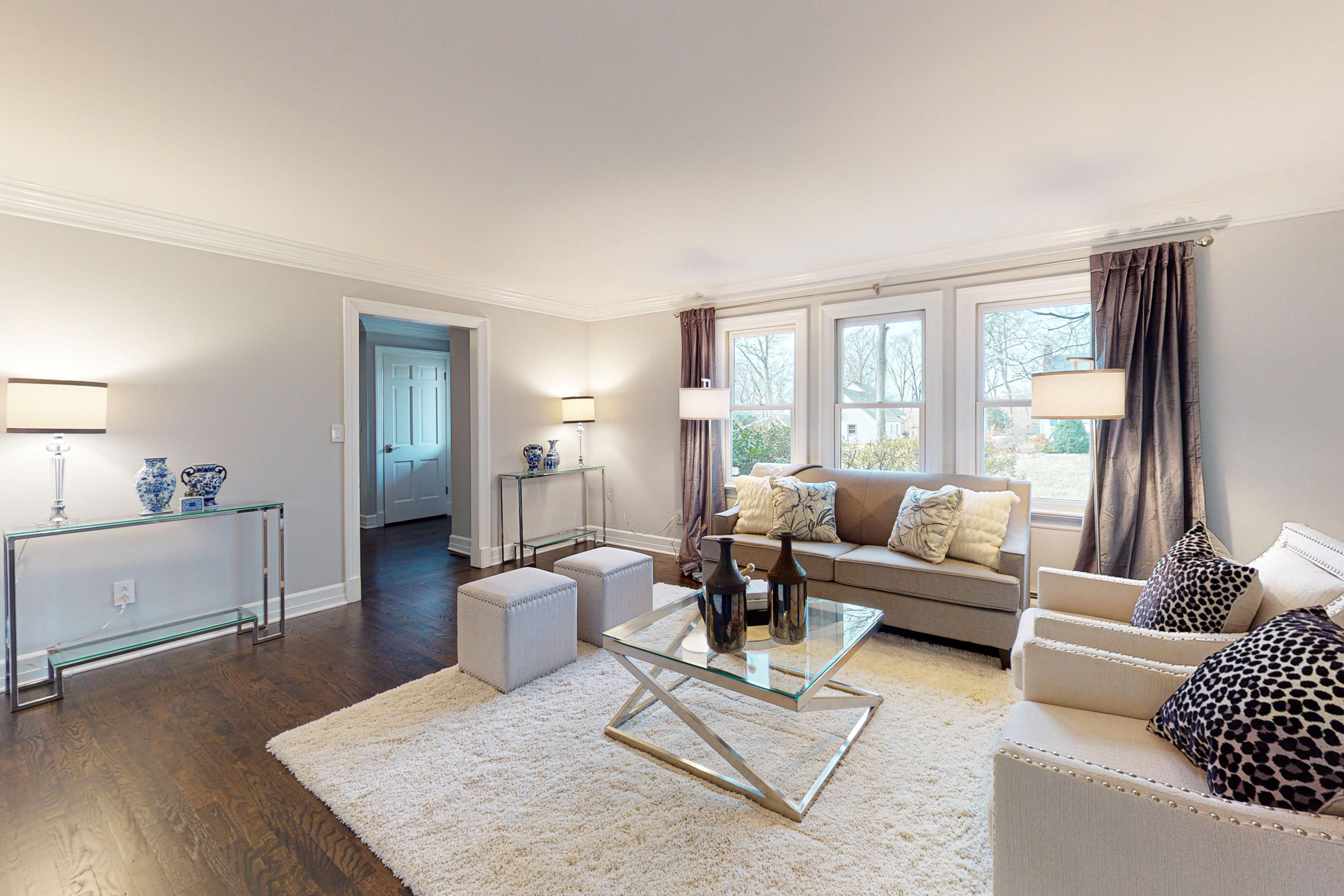 16 Barringer Road Darien, CT 06820 - Photo 8 of 43 a living room with furniture and a window