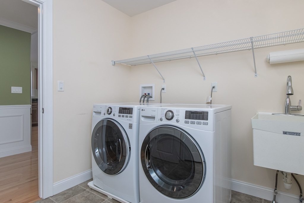 43 Old Mill Circle Westminster, MA 01473 - Photo 26 of 30 a view of entryway with washer and dryer