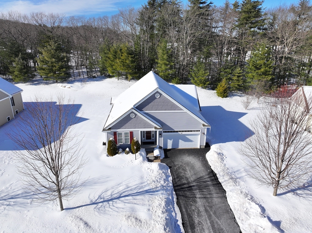 43 Old Mill Circle Westminster, MA 01473 - Photo 3 of 30 a view of a house with a yard
