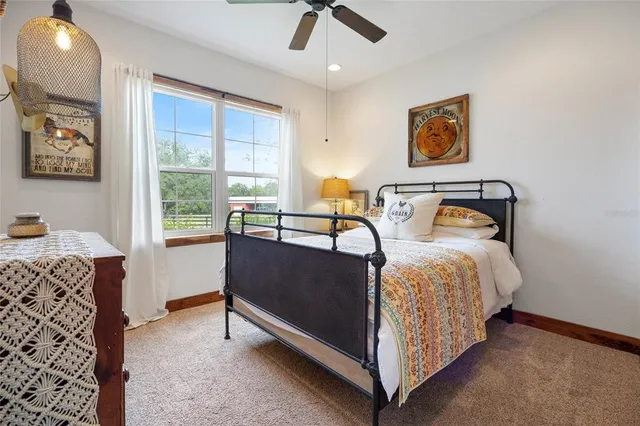 a view of storage and utility room with racks on the wall