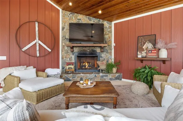 a view of a house with a ocean view