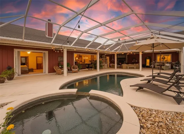 a living room filled with furniture