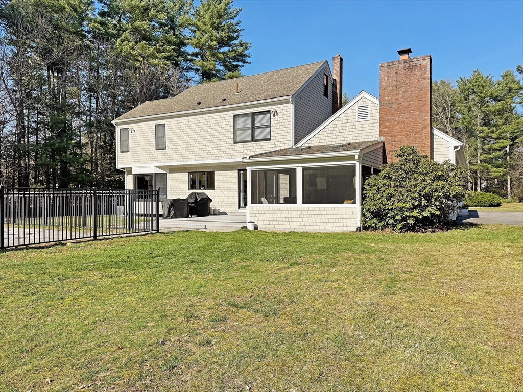 9 Forster Road Rochester, MA 02770 - Photo 8 of 42 a front view of a house with a garden