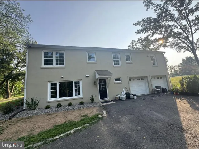 a view of a house with a patio
