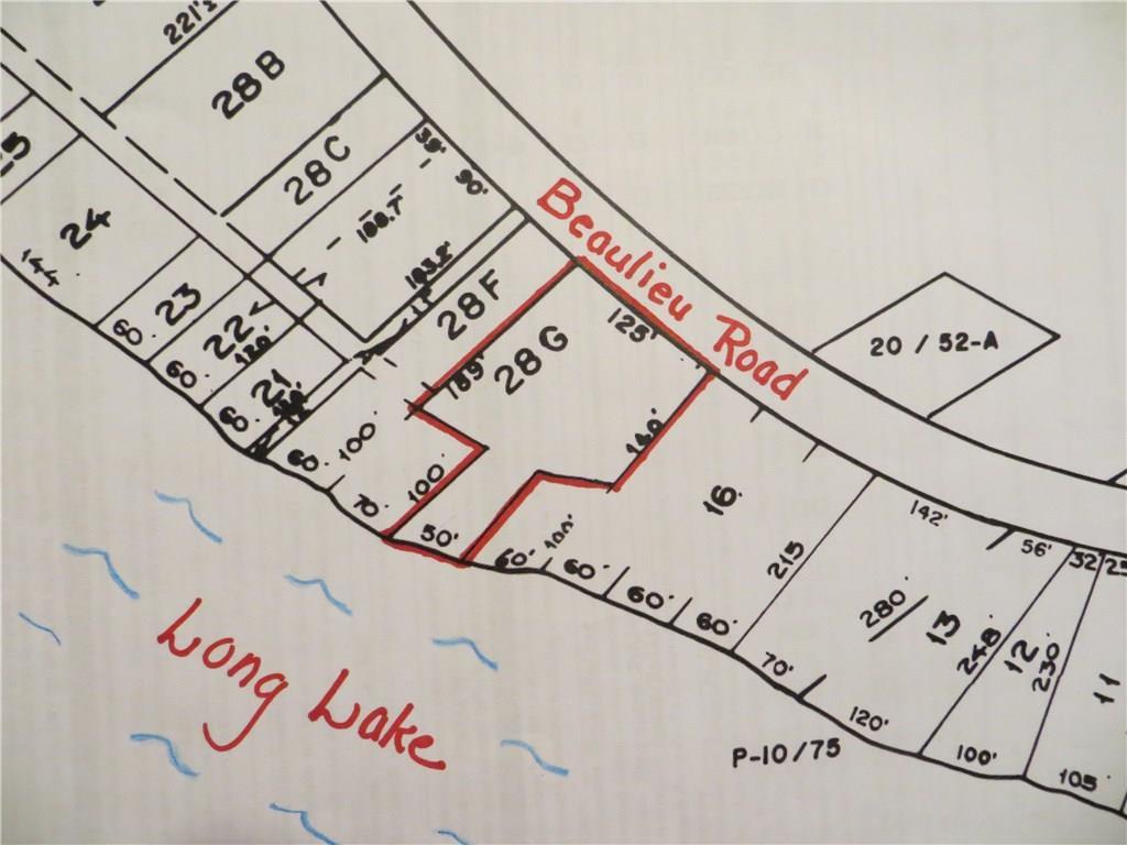 28 G Beaulieu Road St. David, ME 04773 - Photo 2 of 4 Map of Lot