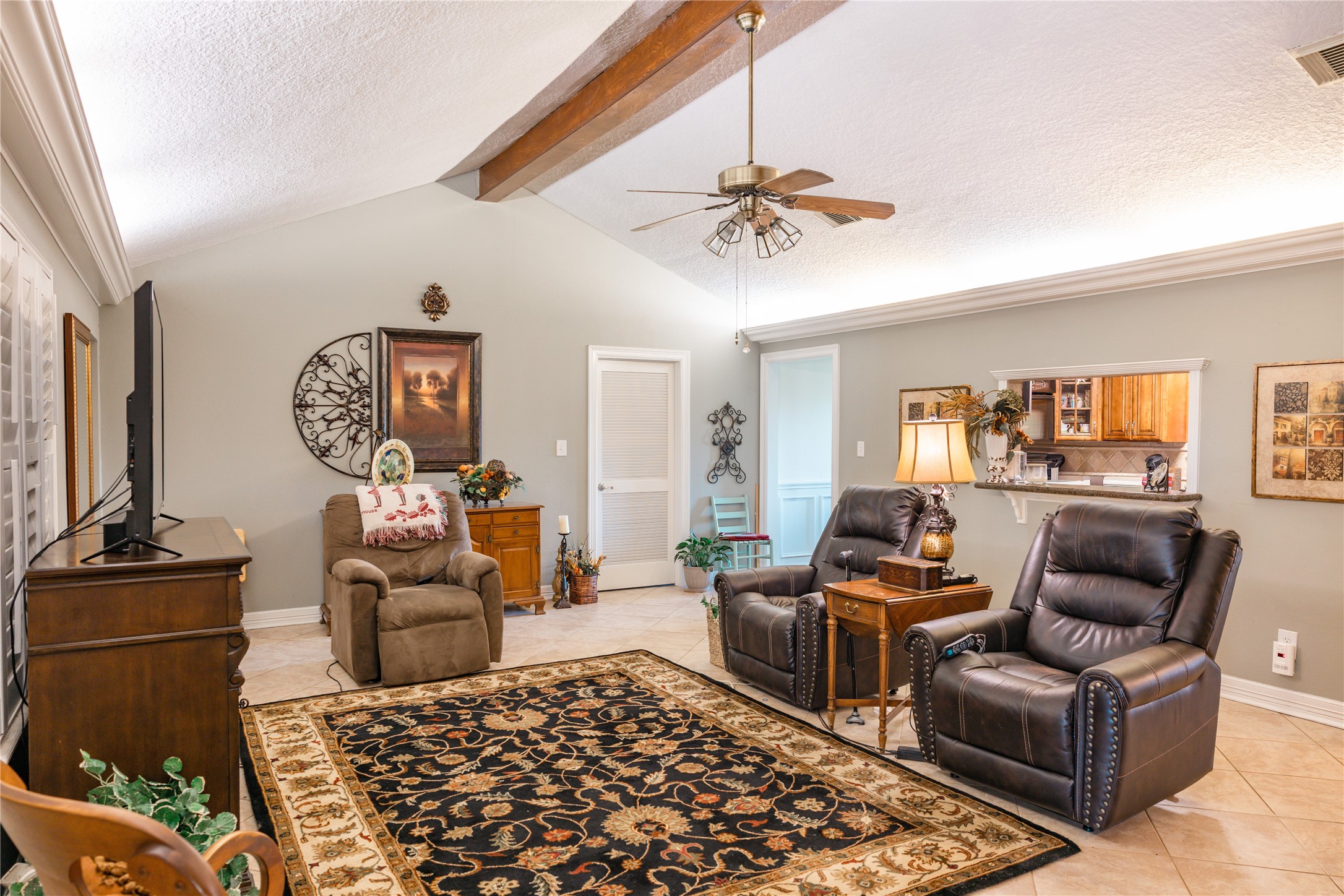 318 Peach Point Road Jones Creek, TX 77541 - Photo 4 of 27 a living room with furniture