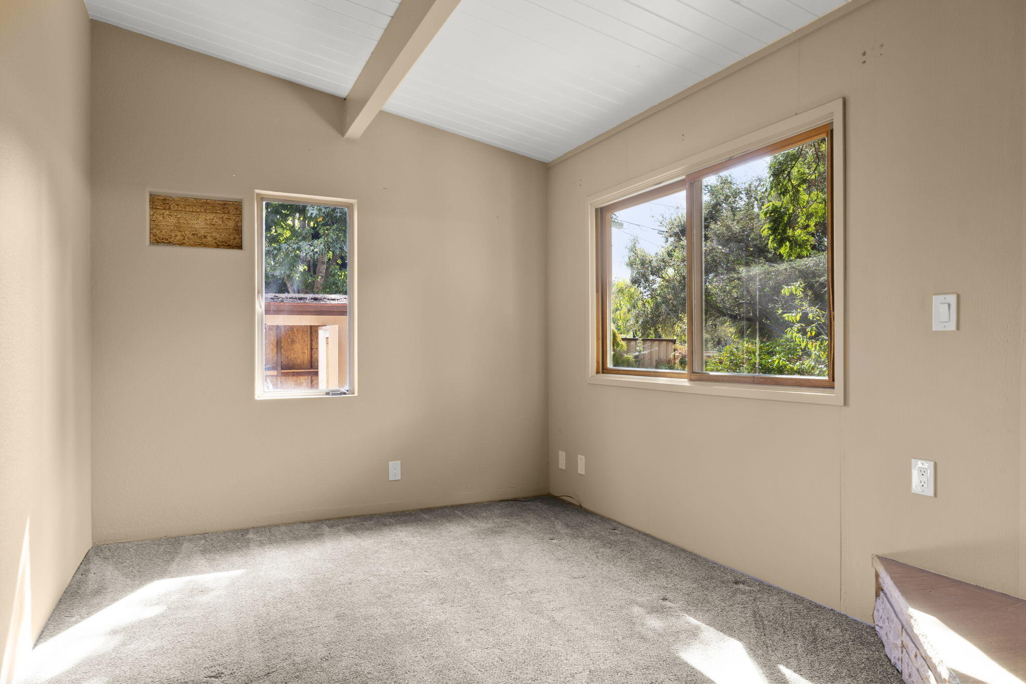 5130 Cathedral Oaks Road Santa Barbara, CA 93111 - Photo 21 of 68 a view of an empty room with a window