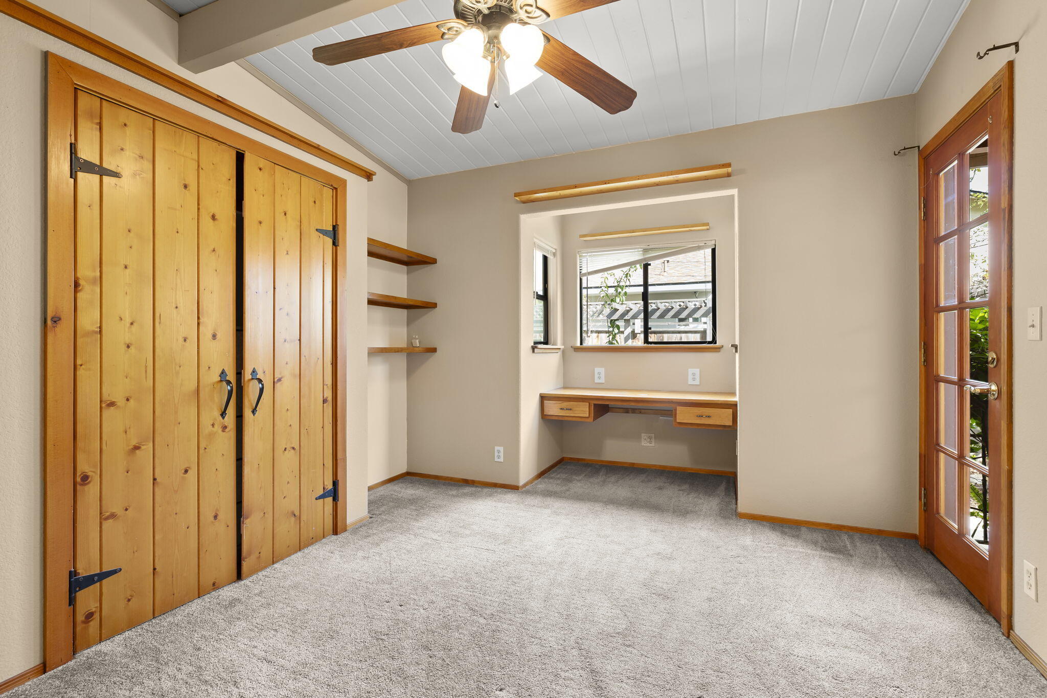 5130 Cathedral Oaks Road Santa Barbara, CA 93111 - Photo 28 of 68 a view of an empty room with a window