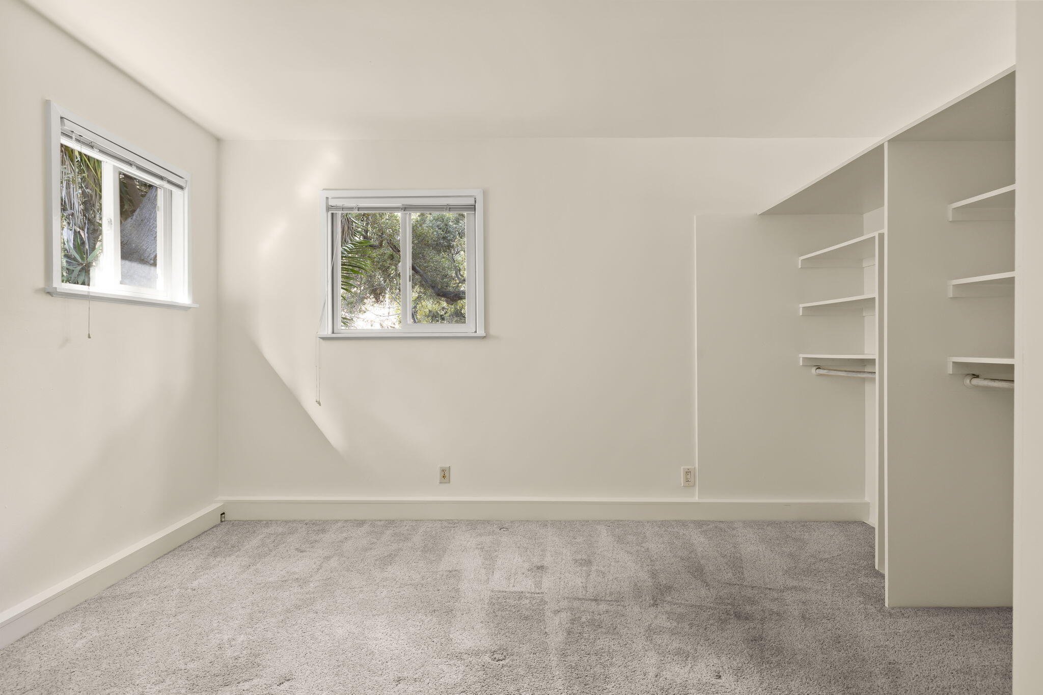 5130 Cathedral Oaks Road Santa Barbara, CA 93111 - Photo 43 of 68 an empty room with windows