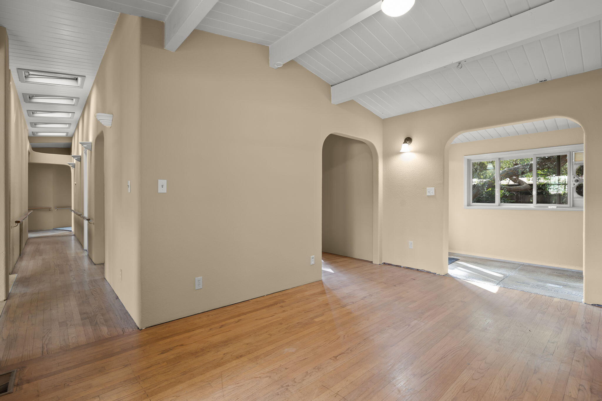 5130 Cathedral Oaks Road Santa Barbara, CA 93111 - Photo 10 of 68 wooden floor in an empty room with a window