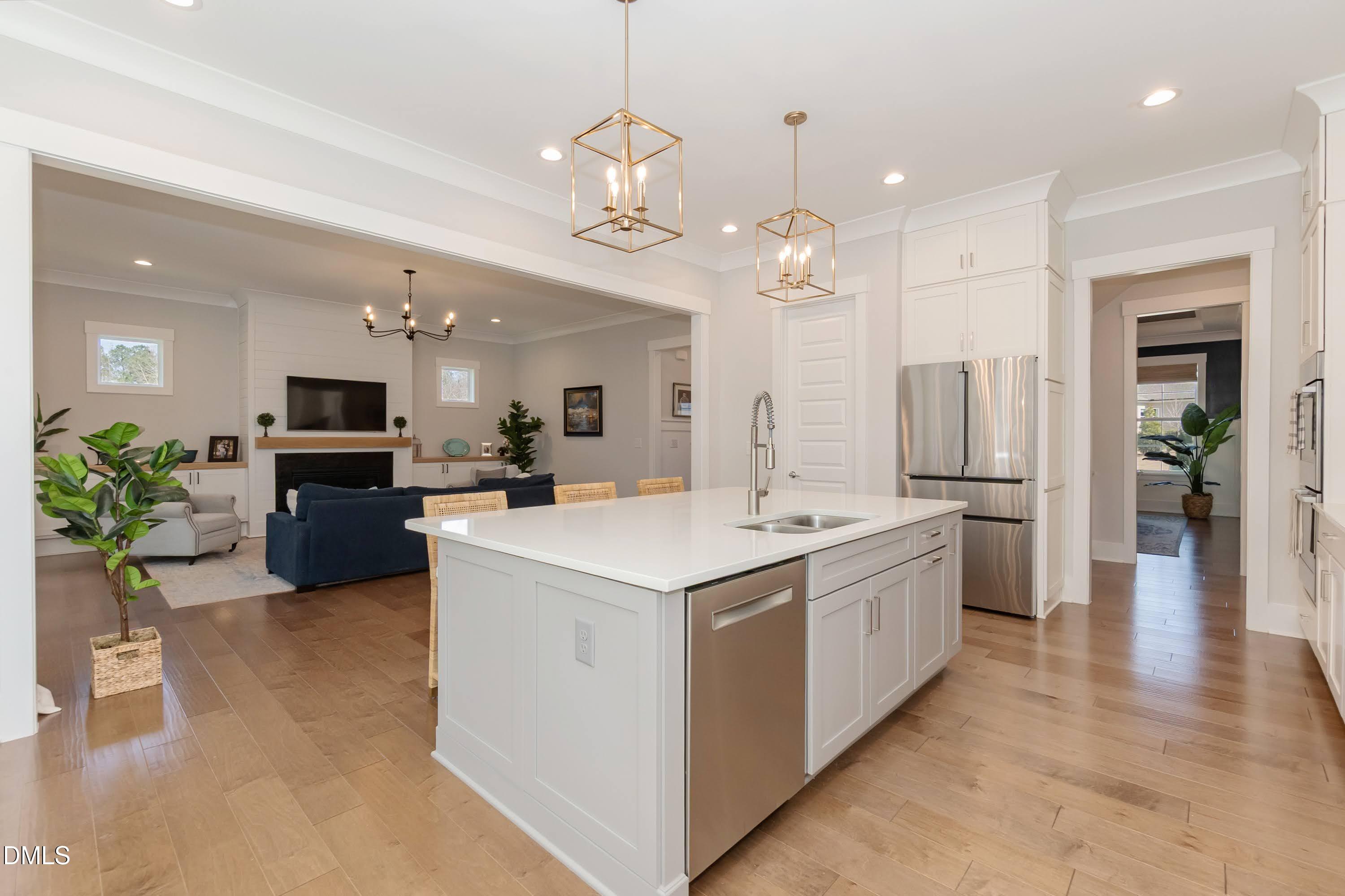 441 Bertram Valley Road Apex, NC 27523 - Photo 20 of 77 Pendant lighting over island