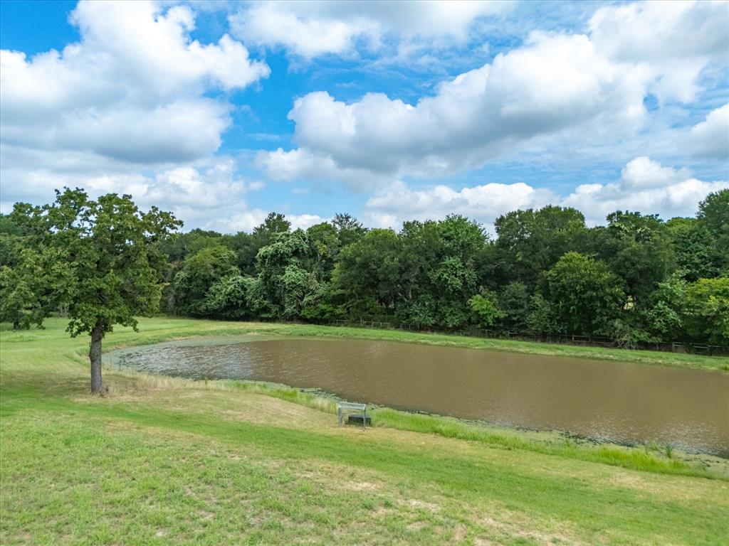 209 Rio Rancho Drive Decatur, TX 76234 - Photo 34 of 34 a view of outdoor space with swimming pool and trees in the background