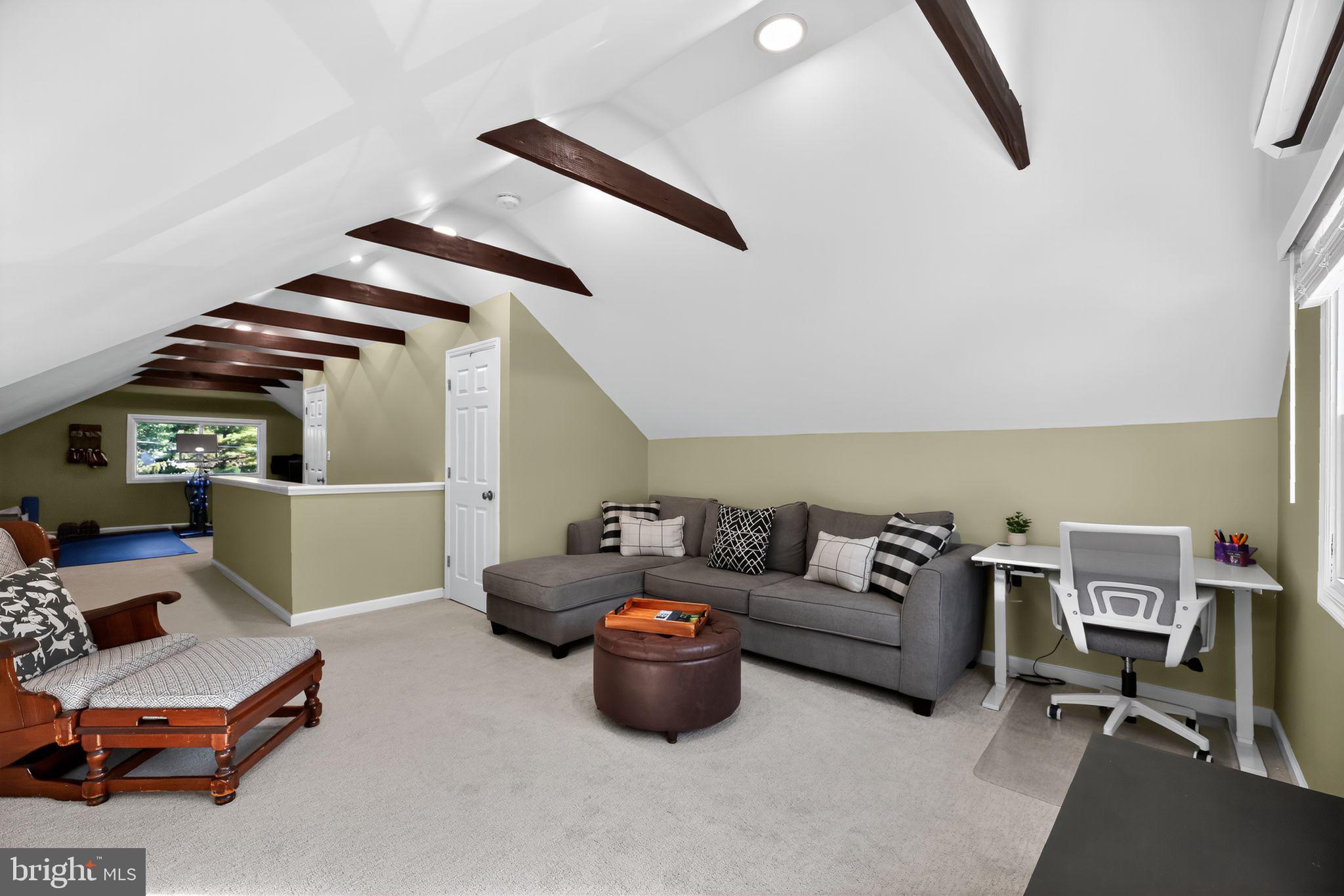 1201 Wayne Road Haddonfield, NJ 08033 - Photo 23 of 36 a living room with furniture and a ceiling fan