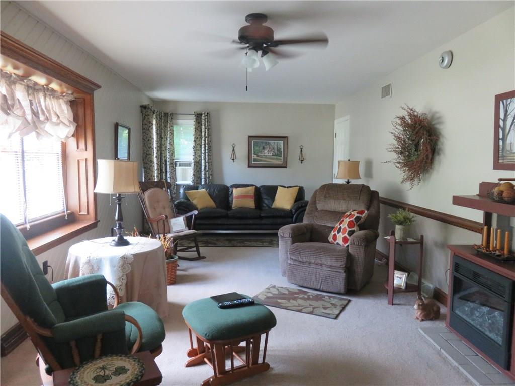 611 New Castle Road Slippery Rock, PA 16057 - Photo 9 of 24 This room has been opened up to make an expansive 23' living room with corner windows!