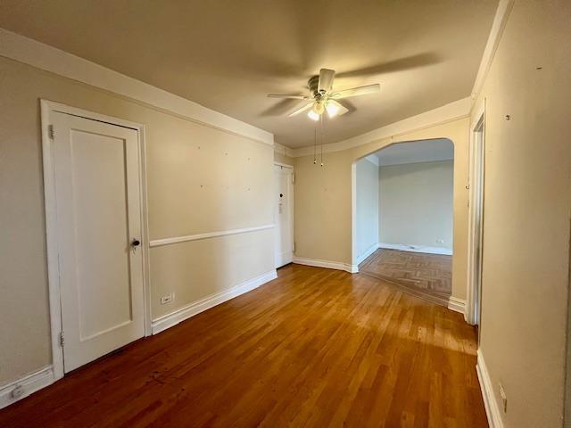 243 78th Street, Unit 6H Brooklyn, NY 11209 - Photo 13 of 19 a view of a big room with wooden floor and closet area