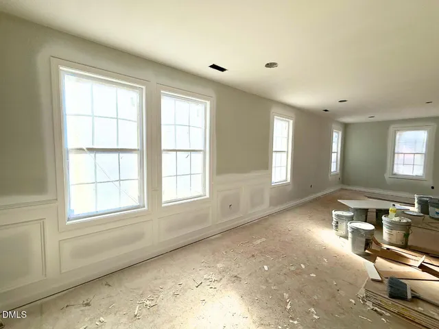 a view of a livingroom with a window