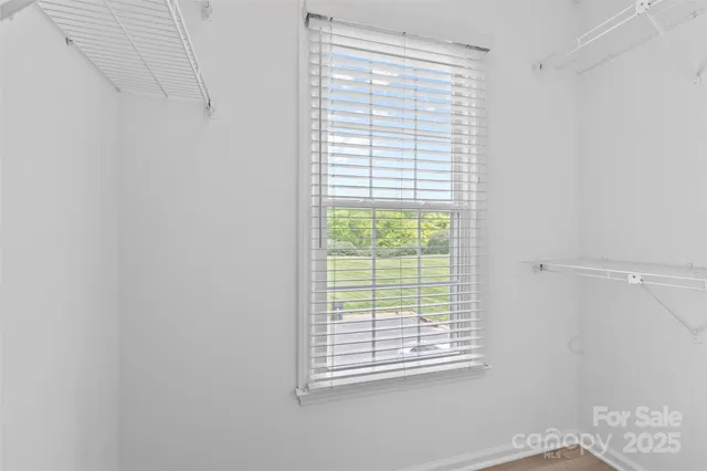 a view of a window in a room