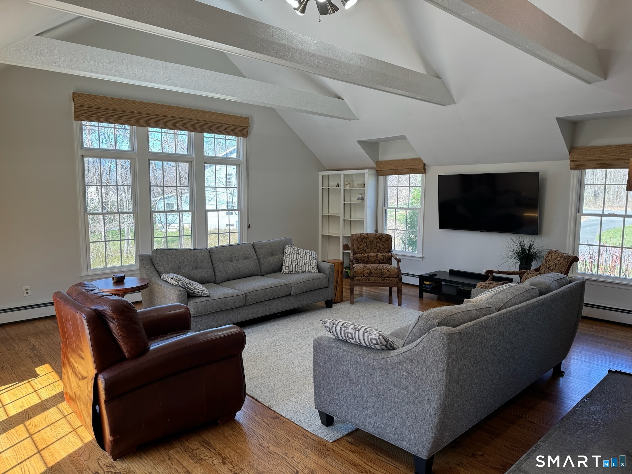 11 Van Campen Lane Bethel, CT 06801 - Photo 21 of 40 Family room with vaulted ceiling.