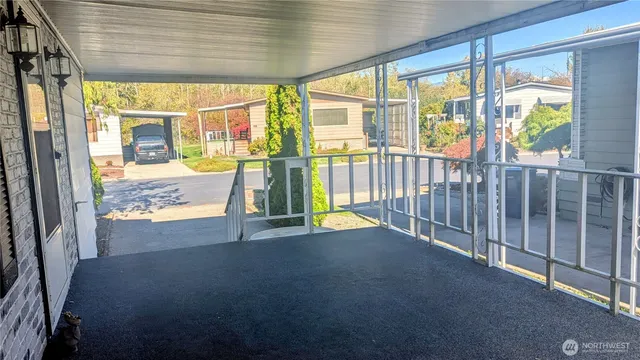 a view of front door